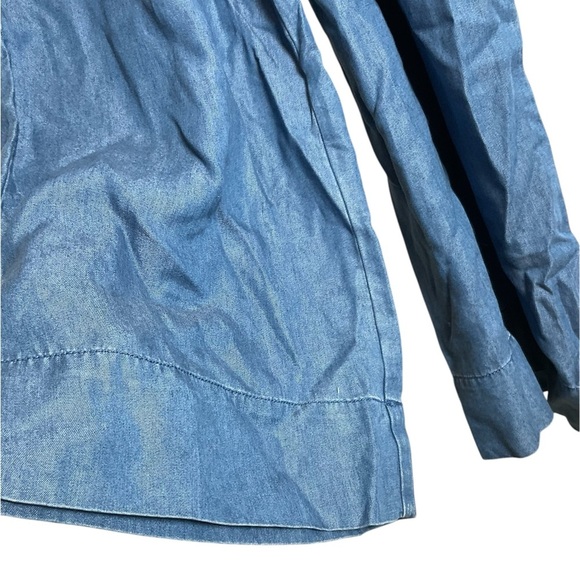 GUESS Combination Glad Jumsuit Size small Stylish Blue Backless Jumpsuit - Picture 6 of 10